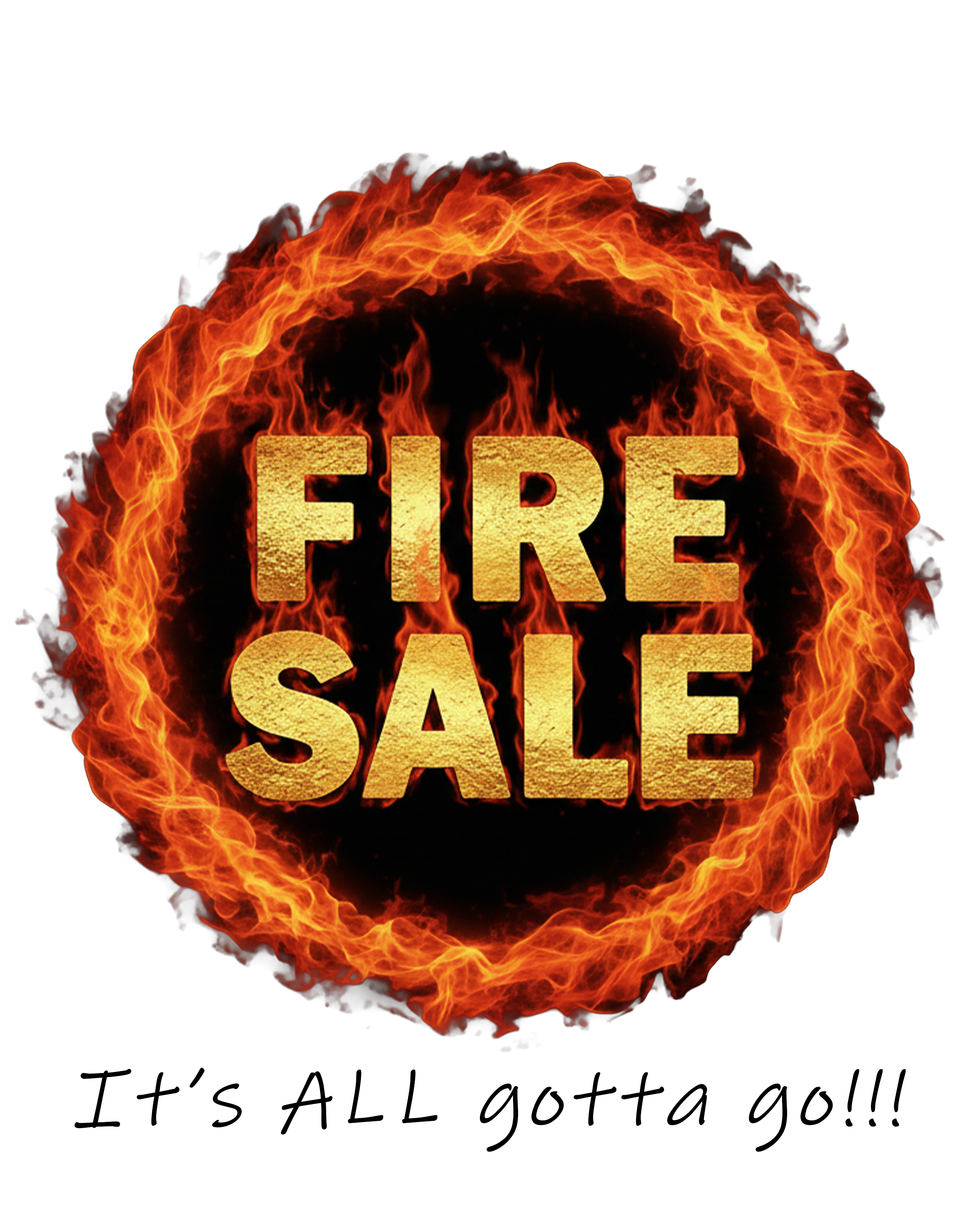 Fire Sale - It's All Gotta go!