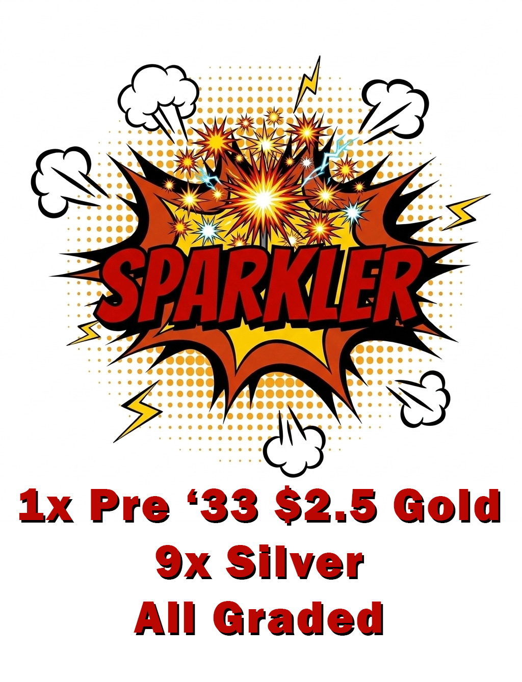 BOOM Box Fireworks - Sparkler